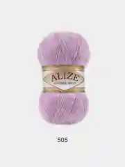 Пурпурный пряжа Alize Angora Gold 20% Шерсть 80% Акрил 100г 550м (часть 2)