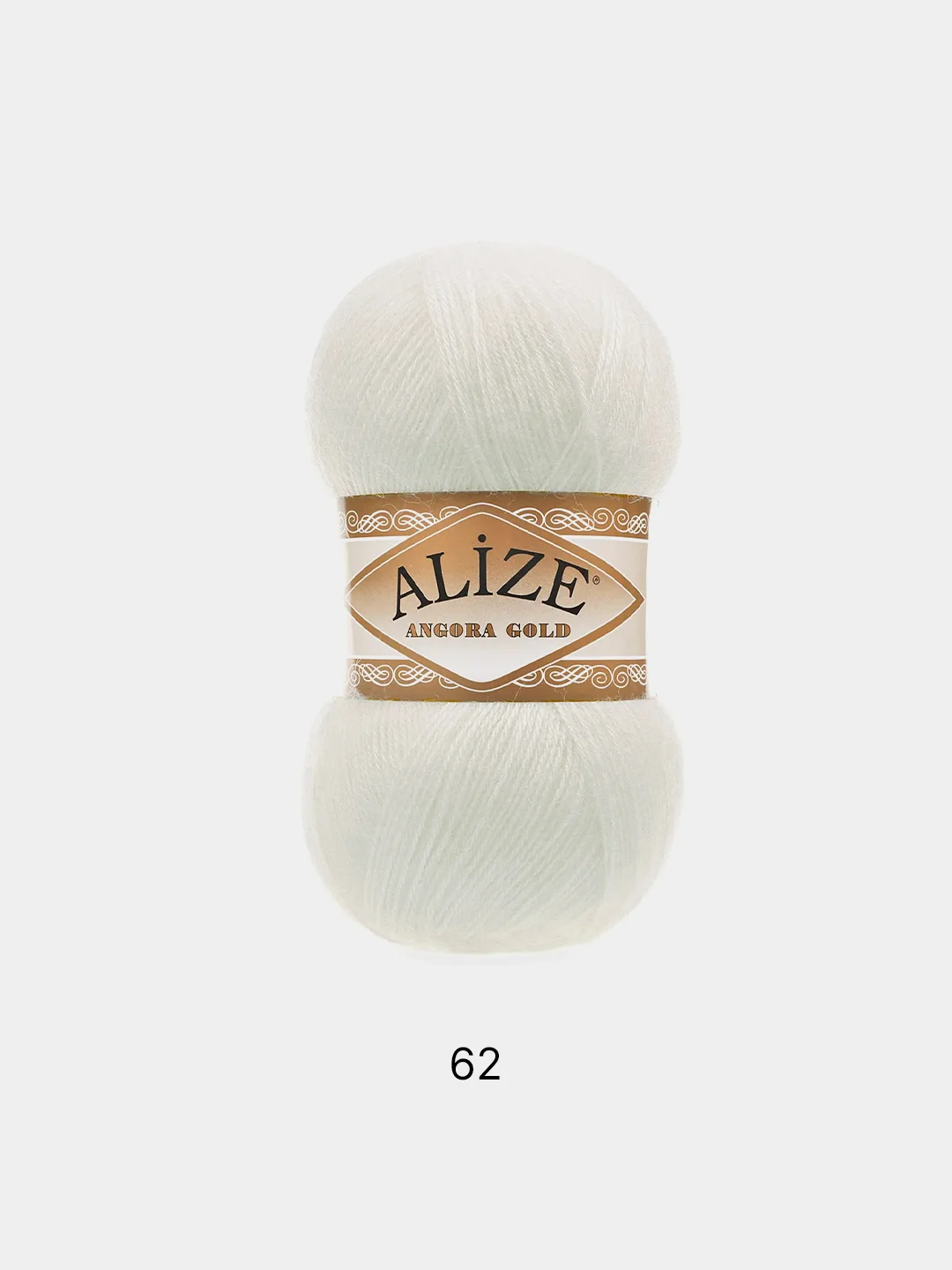 Белый пряжа Alize Angora Gold 20% Шерсть 80% Акрил 100г 550м (часть 2)
