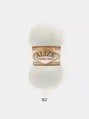Белый пряжа Alize Angora Gold 20% Шерсть 80% Акрил 100г 550м (часть 2)