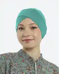 Темно-синий бони / шапочка под платок / подхиджабник / чалма / платок / хиджаб / мусульманская шапочка