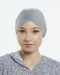 Пудровый бони / шапочка под платок / подхиджабник / чалма / платок / хиджаб / мусульманская шапочка