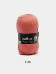 Пастельно-коралловый пряжа Vita Brilliant 55% Акрил 45% Шерсть Ластер 100г 380м