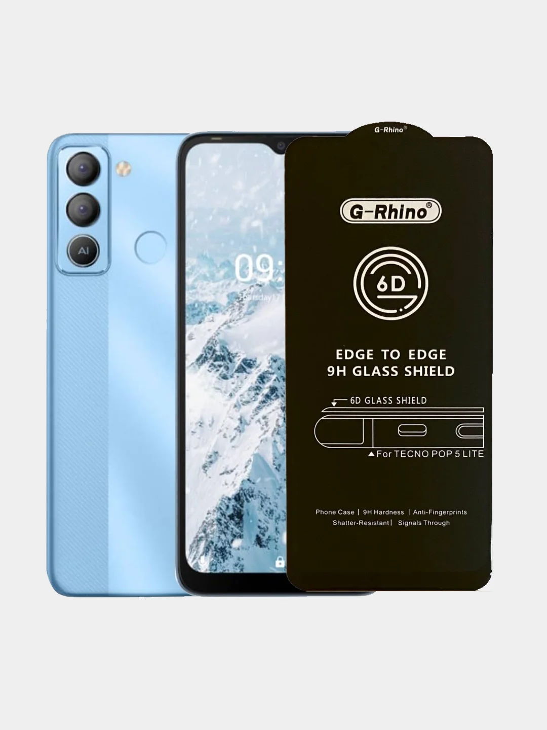 Защитное стекло для Tecno POP 5, 5 LTE, 5X