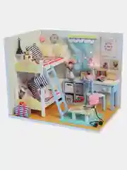 Интерьерный конструктор, Румбокс, Кукольный дом, Конструктор, Hobby Day "Комната девчонок"