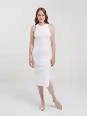 Белый платье повседневное вечернее