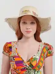 Молочный шляпа женская