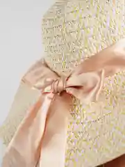 Бежевый шляпа женская летняя