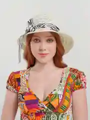 Молочный шляпа женская