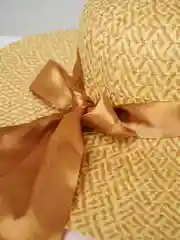Горчичный шляпа женская летняя