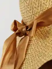 Горчичный шляпа женская летняя