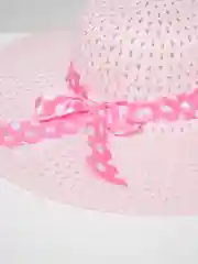 Розовый шляпа женская летняя