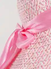 Розовый шляпа женская летняя