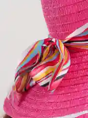 Фуксия шляпа женская