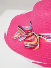 Фуксия шляпа женская