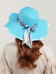 Бирюзовый шляпа женская