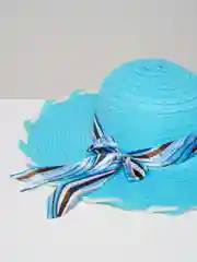 Бирюзовый шляпа женская