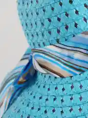 Голубой шляпа женская летняя