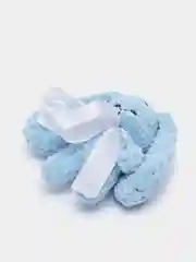 Белый плюшевый зайчик, ручная работа