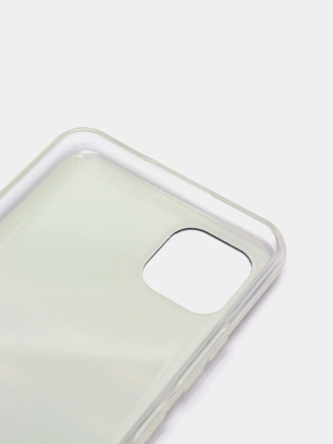 Коричневый силиконовый чехол Realme C21, с рисунком