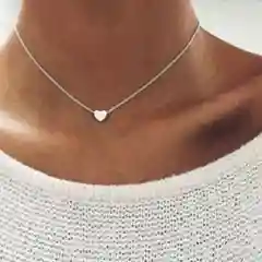 Цепочка с кулоном сердцем/кулон сердце