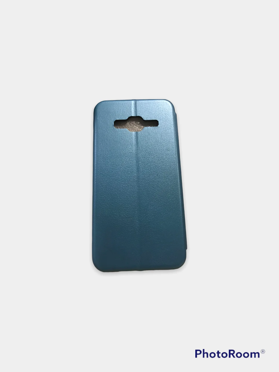 Голубой чехол-книжка на Samsung Galaxy J3 2016, J320