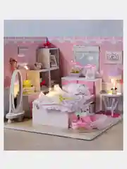 Интерьерный конструктор (Румбокс, Кукольный дом) Hobby Day "Комната маленькой принцессы"