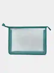 Синий папка для тетрадей на молнии