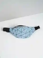 Голубой поясная сумка-бананка детская сумка на пояс