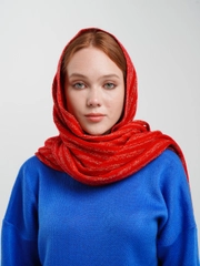 Шарф-палантин, осень-зима