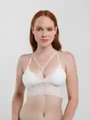 Белый топ женский