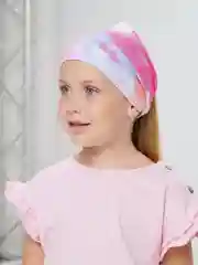 Пудровый косынка для девочки /косынка бандана /детская косынка /повязка на голову