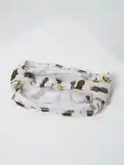 Бежевый косынка для девочки /косынка бандана /детская косынка /повязка на голову