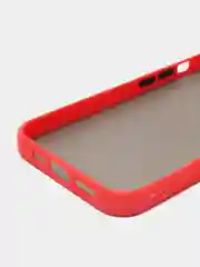 Красный накладка пластиковая с силиконовой окантовкой для Apple iPhone 13 mini / iPhone 13