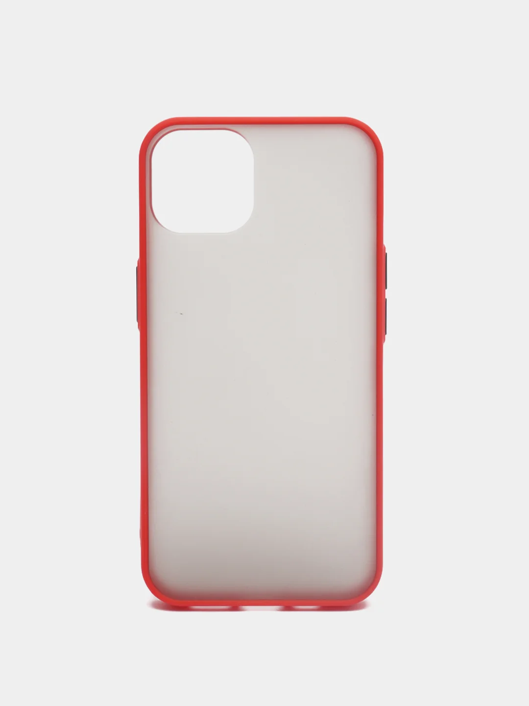 Красный накладка пластиковая с силиконовой окантовкой для Apple iPhone 13 mini / iPhone 13