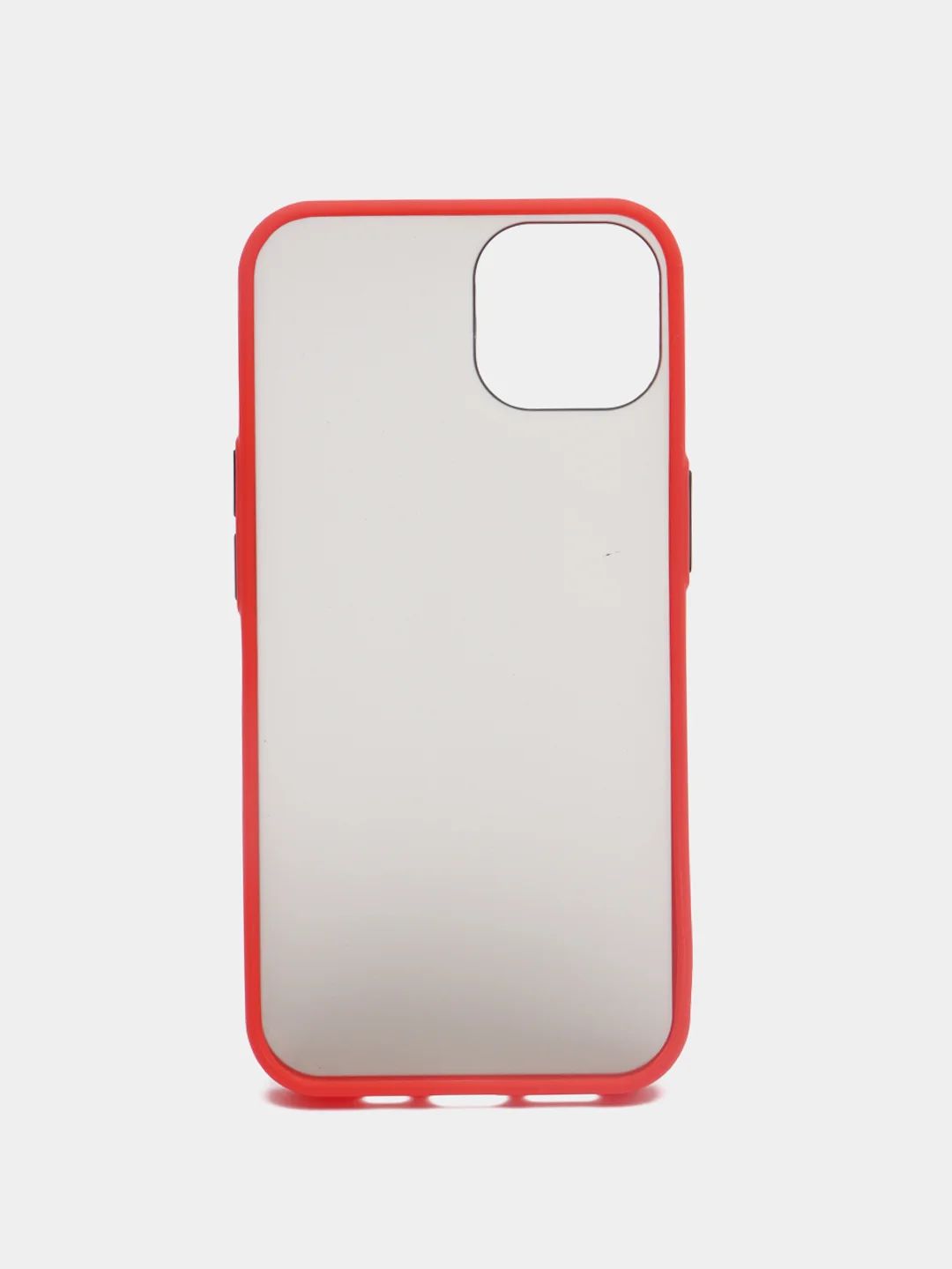 Красный накладка пластиковая с силиконовой окантовкой для Apple iPhone 13 mini / iPhone 13