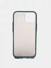 Зеленый накладка пластиковая с силиконовой окантовкой для Apple iPhone 13 mini / iPhone 13