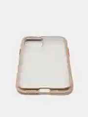 Золотой чехол на iPhone 11 / iPhone 11 Pro / iPhone 11 Pro Max, силиконовый, матовый, с окантовкой