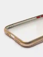 Золотой чехол на iPhone 11 / iPhone 11 Pro / iPhone 11 Pro Max, силиконовый, матовый, с окантовкой