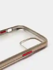 Золотой чехол на iPhone 11 / iPhone 11 Pro / iPhone 11 Pro Max, силиконовый, матовый, с окантовкой