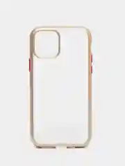 Золотой чехол на iPhone 11 / iPhone 11 Pro / iPhone 11 Pro Max, силиконовый, матовый, с окантовкой