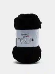 Черный пряжа плюшевая YarnArt "Dolce Baby", 100% микрополиэстер, 50 г, 85 м