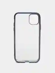 Синий чехол на iPhone 11 / iPhone 11 Pro / iPhone 11 Pro Max, силиконовый, матовый, с окантовкой