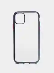 Синий чехол на iPhone 11 / iPhone 11 Pro / iPhone 11 Pro Max, силиконовый, матовый, с окантовкой