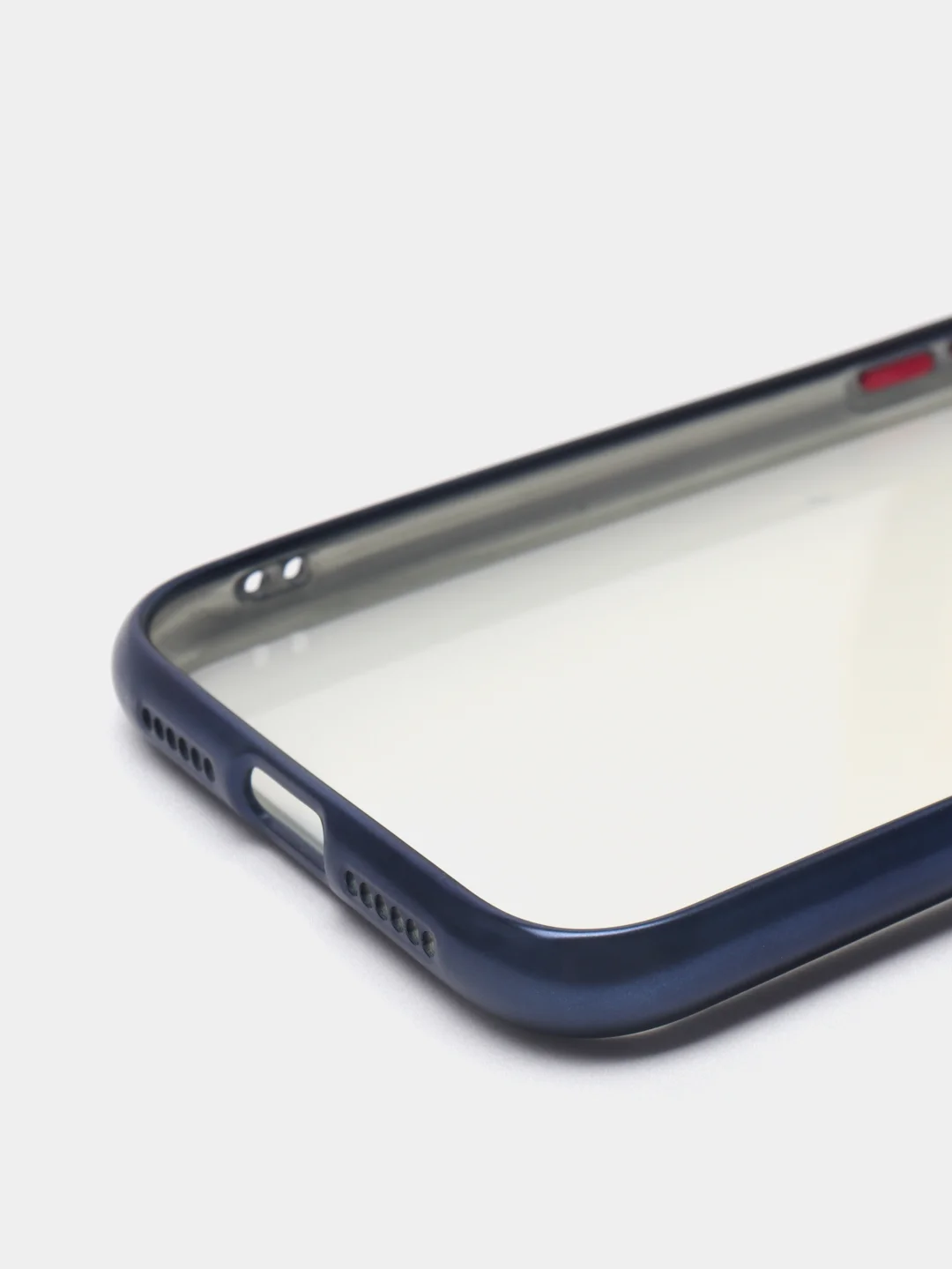 Синий чехол на iPhone 11 / iPhone 11 Pro / iPhone 11 Pro Max, силиконовый, матовый, с окантовкой
