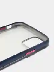 Синий чехол на iPhone 11 / iPhone 11 Pro / iPhone 11 Pro Max, силиконовый, матовый, с окантовкой