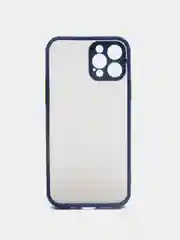 Синий накладка пластиковая с защищенной камерой на iPhone 12 / iPhone 12 Pro / iPhone 12 Pro Max