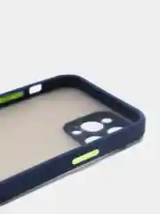Синий накладка пластиковая с защищенной камерой на iPhone 12 / iPhone 12 Pro / iPhone 12 Pro Max