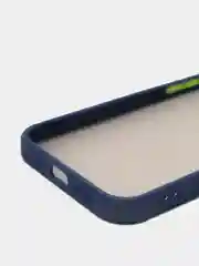Синий накладка пластиковая с защищенной камерой на iPhone 12 / iPhone 12 Pro / iPhone 12 Pro Max