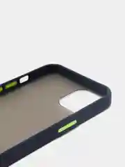 Синий накладка пластиковая с силиконовой окантовкой для Apple iPhone 13 mini / iPhone 13