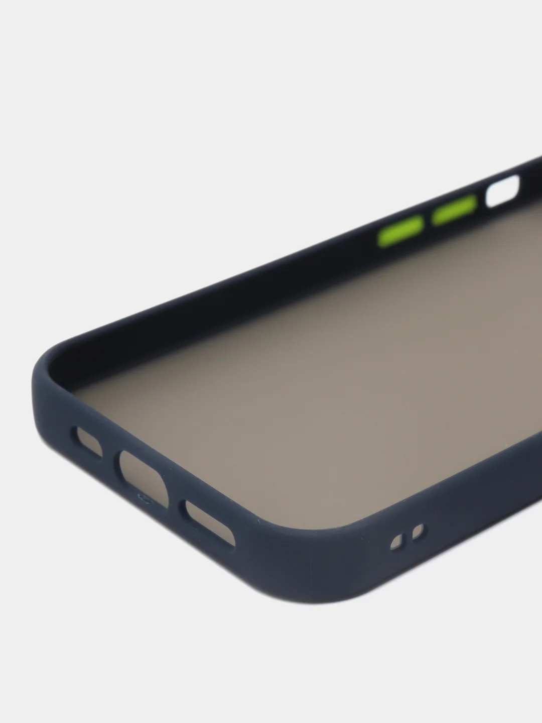 Синий накладка пластиковая с силиконовой окантовкой для Apple iPhone 13 mini / iPhone 13